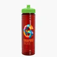 Garyline® Slim Fit RPET Bottle with Push-Pull Lid - 24 oz. — view 60