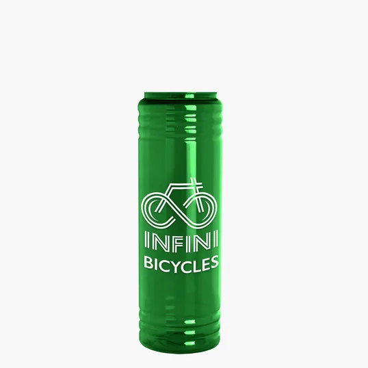 Garyline® Slim Fit RPET Bottle with Ring-Straw Lid, 24 oz. — view 20