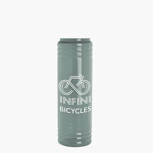 Garyline® Slim Fit RPET Bottle with Ring-Straw Lid, 24 oz. — view 8
