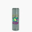 Garyline® Slim Fit RPET Bottle with Ring-Straw Lid, 24 oz. — view 9