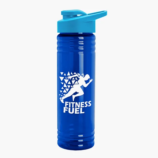 Garyline® Slim Fit RPET Bottle with Drink-Thru Lid, 24 oz. — view 111