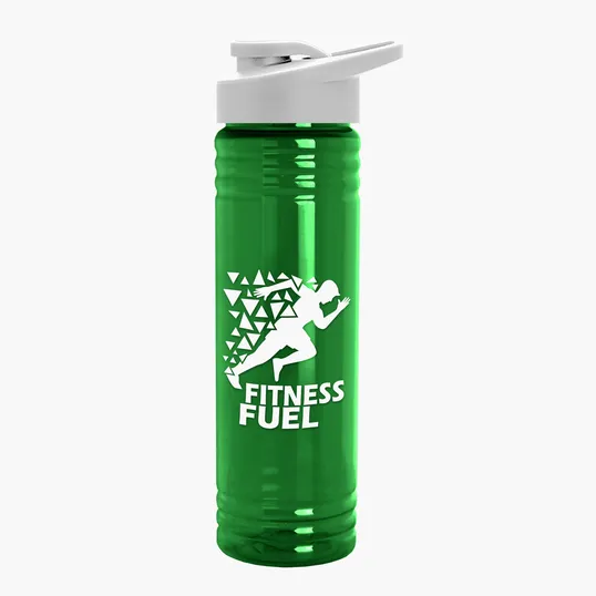 Garyline® Slim Fit RPET Bottle with Drink-Thru Lid, 24 oz. — view 104
