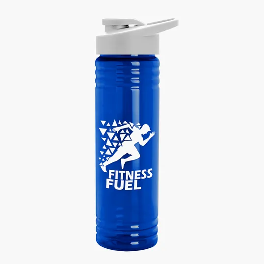 Garyline® Slim Fit RPET Bottle with Drink-Thru Lid, 24 oz. — view 102