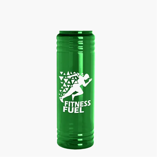 Garyline® Slim Fit RPET Bottle with Drink-Thru Lid, 24 oz. — view 122