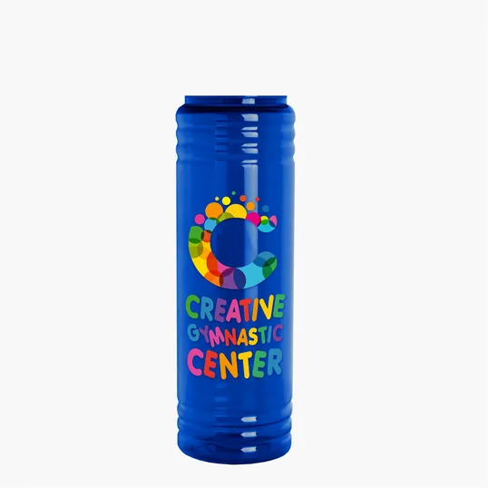 Garyline® Slim Fit RPET Bottle with Drink-Thru Lid, 24 oz. — view 115