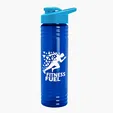 Garyline® Slim Fit RPET Bottle with Drink-Thru Lid, 24 oz. — view 111