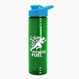 Garyline® Slim Fit RPET Bottle with Drink-Thru Lid, 24 oz. — view 118