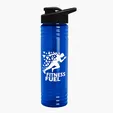 Garyline® Slim Fit RPET Bottle with Drink-Thru Lid, 24 oz. — view 109