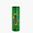 Garyline® Slim Fit RPET Bottle with Drink-Thru Lid, 24 oz. — view 123