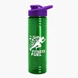 Garyline® Slim Fit RPET Bottle with Drink-Thru Lid, 24 oz. — view 99