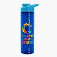 Garyline® Slim Fit RPET Bottle with Drink-Thru Lid, 24 oz. — view 112