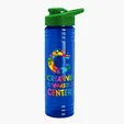 Garyline® Slim Fit RPET Bottle with Drink-Thru Lid, 24 oz. — view 113
