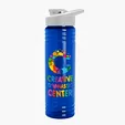 Garyline® Slim Fit RPET Bottle with Drink-Thru Lid, 24 oz. — view 103