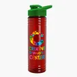 Garyline® Slim Fit RPET Bottle with Drink-Thru Lid, 24 oz. — view 129