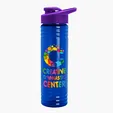 Garyline® Slim Fit RPET Bottle with Drink-Thru Lid, 24 oz. — view 98