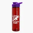 Garyline® Slim Fit RPET Bottle with Drink-Thru Lid, 24 oz. — view 101