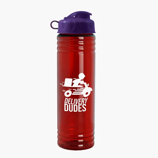 Garyline® Slim Fit RPET Bottle with Flip Lid, 24 oz. — view 49