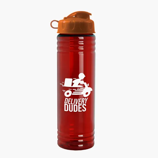 Garyline® Slim Fit RPET Bottle with Flip Lid, 24 oz. — view 95
