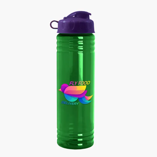 Garyline® Slim Fit RPET Bottle with Flip Lid, 24 oz. — view 48
