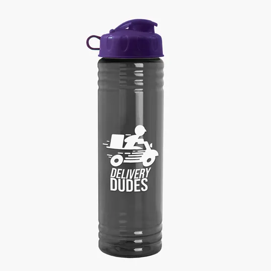 Garyline® Slim Fit RPET Bottle with Flip Lid, 24 oz. — view 9