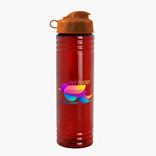 Garyline® Slim Fit RPET Bottle with Flip Lid, 24 oz. — view 96