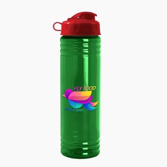 Garyline® Slim Fit RPET Bottle with Flip Lid, 24 oz. — view 34
