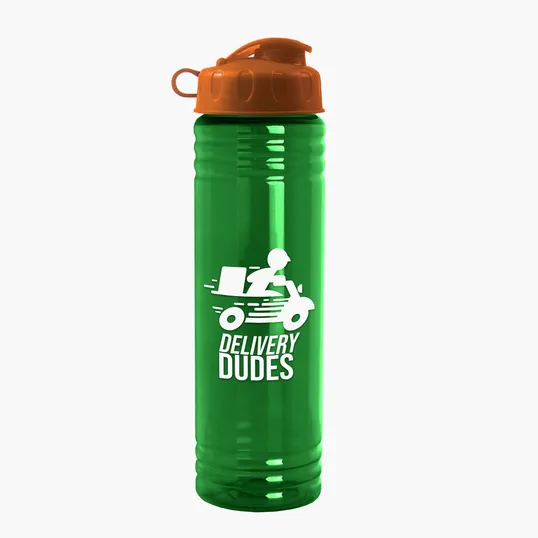 Garyline® Slim Fit RPET Bottle with Flip Lid, 24 oz. — view 86