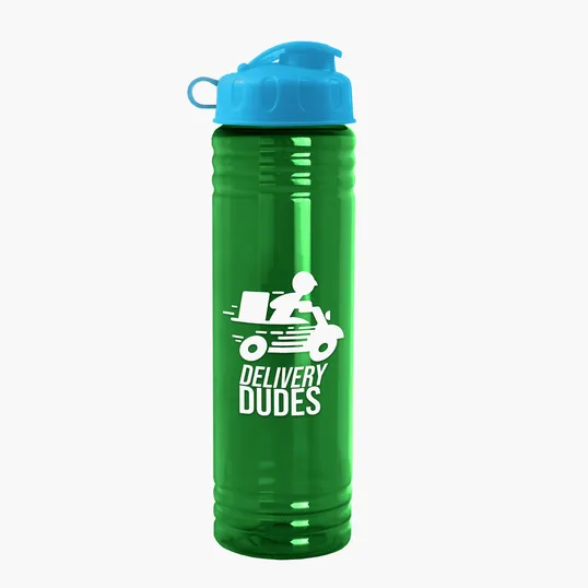 Garyline® Slim Fit RPET Bottle with Flip Lid, 24 oz. — view 82