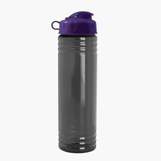 Garyline® Slim Fit RPET Bottle with Flip Lid, 24 oz. — view 4