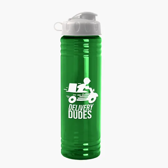 Garyline® Slim Fit RPET Bottle with Flip Lid, 24 oz. — view 55