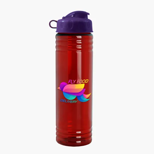 Garyline® Slim Fit RPET Bottle with Flip Lid, 24 oz. — view 50