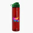 Garyline® Slim Fit RPET Bottle with Flip Lid, 24 oz. — view 94