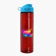 Garyline® Slim Fit RPET Bottle with Flip Lid, 24 oz. — view 92