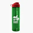 Garyline® Slim Fit RPET Bottle with Flip Lid, 24 oz. — view 33