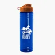 Garyline® Slim Fit RPET Bottle with Flip Lid, 24 oz. — view 75