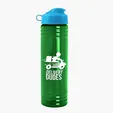Garyline® Slim Fit RPET Bottle with Flip Lid, 24 oz. — view 82