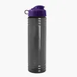 Garyline® Slim Fit RPET Bottle with Flip Lid, 24 oz. — view 4