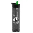 Garyline® Slim Fit RPET Bottle with Flip-Straw Lid, 24 oz. — view 85