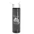 Garyline® Slim Fit RPET Bottle with Flip-Straw Lid, 24 oz. — view 74