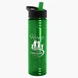 Garyline® Slim Fit RPET Bottle with Flip-Straw Lid, 24 oz. — view 106