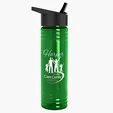 Garyline® Slim Fit RPET Bottle with Flip-Straw Lid, 24 oz. — view 102