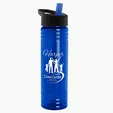 Garyline® Slim Fit RPET Bottle with Flip-Straw Lid, 24 oz. — view 94