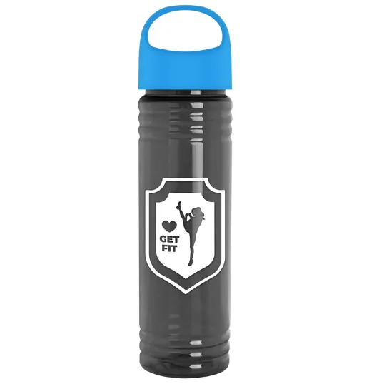 Garyline® Slim Fit RPET Bottle with Oval Crest Lid, 24 oz. — view 73