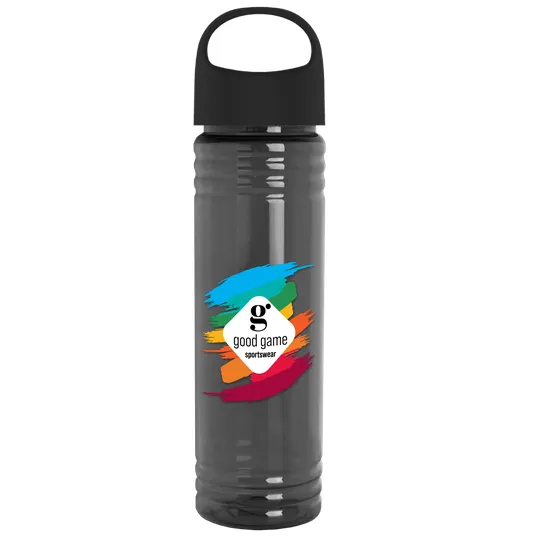 Garyline® Slim Fit RPET Bottle with Oval Crest Lid, 24 oz. — view 72
