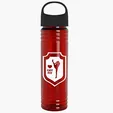 Garyline® Slim Fit RPET Bottle with Oval Crest Lid, 24 oz. — view 100