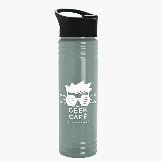 Garyline® Slim Fit RPET Bottle with Pop-Up Lid, 24 oz. — view 7
