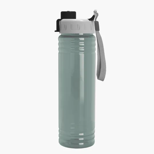 Garyline® Slim Fit RPET Bottle with Quick-Snap Lid, 24 oz.