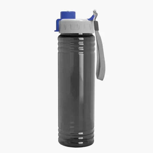 Garyline® Slim Fit RPET Bottle with Quick-Snap Lid, 24 oz. — view 2