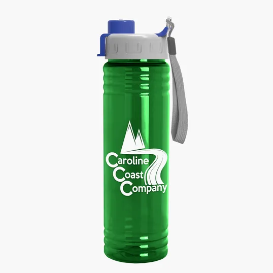 Garyline® Slim Fit RPET Bottle with Quick-Snap Lid, 24 oz. — view 28