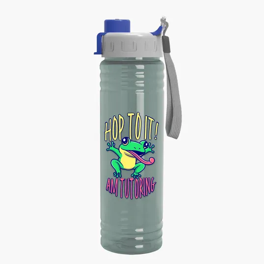 Garyline® Slim Fit RPET Bottle with Quick-Snap Lid, 24 oz. — view 10